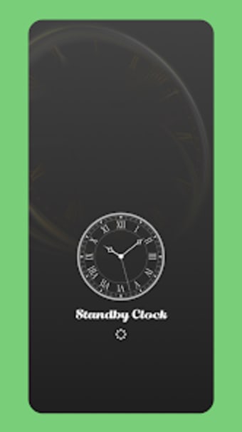 Standby Clock: Time Display