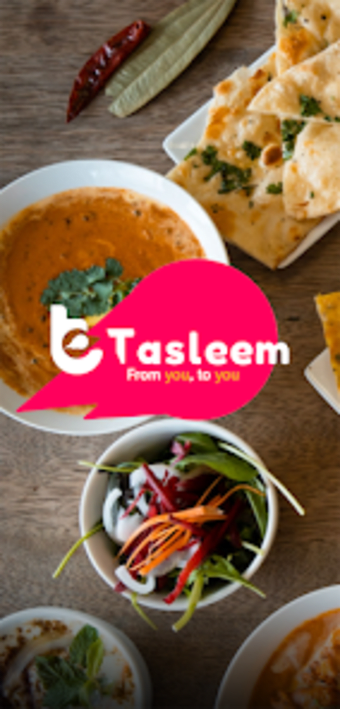 Tasleem: Food  Shop Delivery
