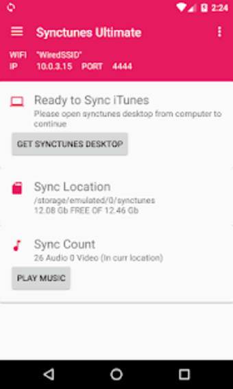 Sync iTunes to android Free