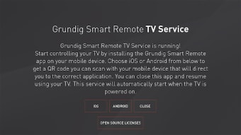 Grundig Smart Remote - TV Serv