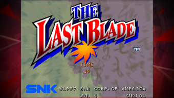 THE LAST BLADE ACA NEOGEO