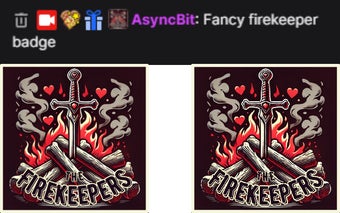 Firekeeper Twitch Badge