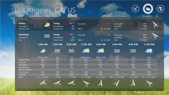 Elements Weather Forecast für Windows 10