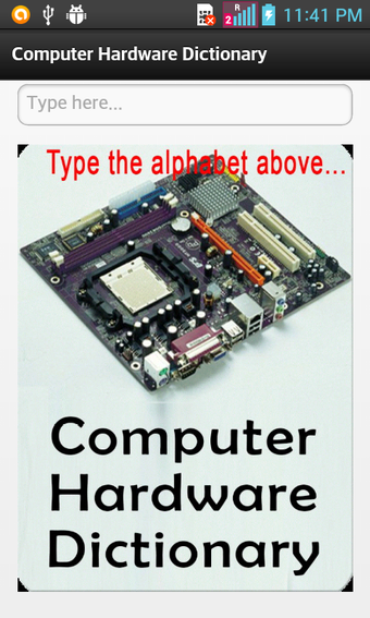 Computer Hardware Dictionary