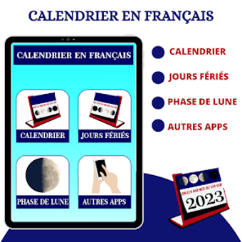 Calendrier en Français