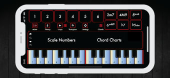 Scale Numbers Piano