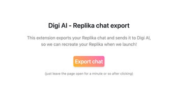 Replika Chat Export (Digi AI)