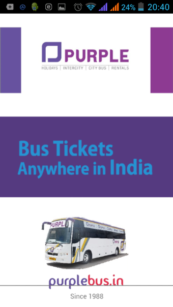 PurpleBus.in Bus Tickets