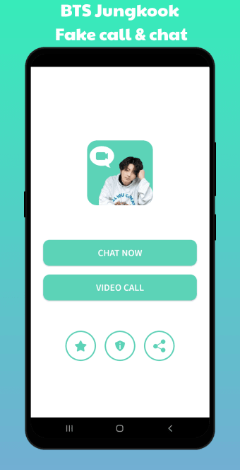 BTS Jungkook: video call-chat