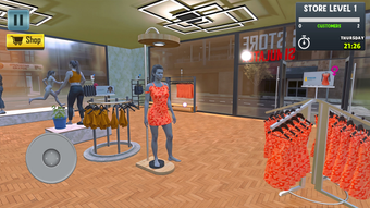 Clothing Retail Store Shopping