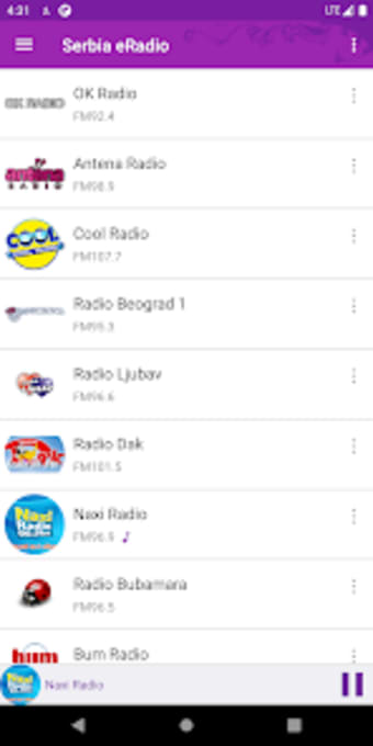 Serbia eRadio