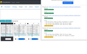 eScriptorium Segmonto Live Checker