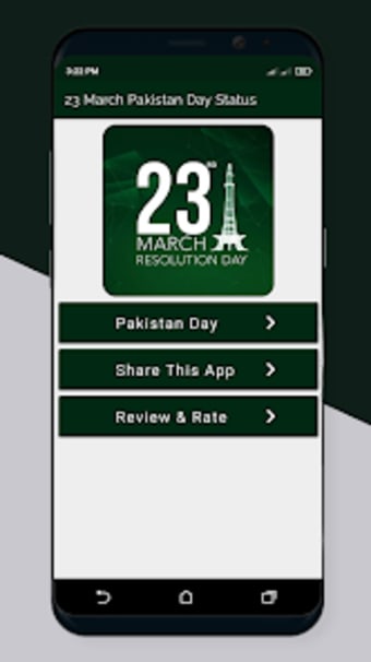23 March Pakistan Day Status