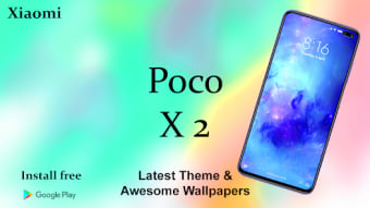 Xiamoi Poco X2 Launcher 2020: