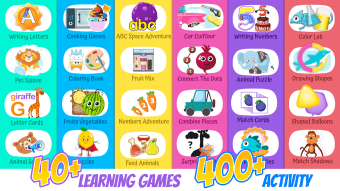 Syrup Preschool Learning Games