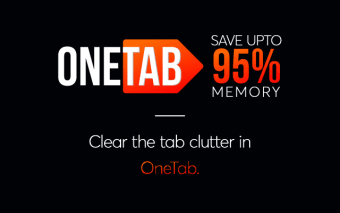 OneTab: Better Tab Management & Productivity