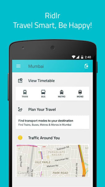 Ridlr: Public Transport App
