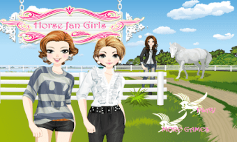 Horse Fan Girls  Horse game
