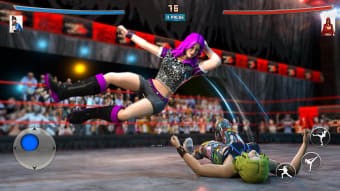 Angry Girl Ring Wrestling Game