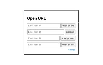 Universal Open URL Extension