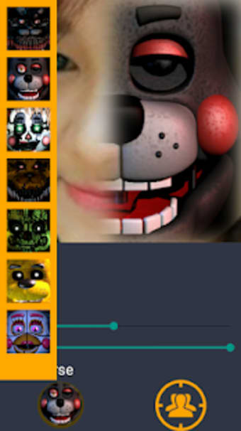 Scary FNaF6 Face Photo Mix