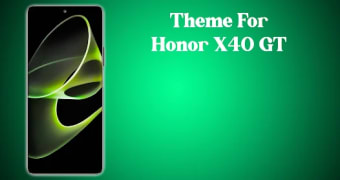 Honor X40 GT Launcher