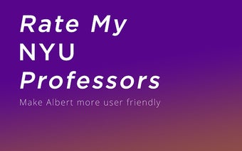 Rate My NYU Professors