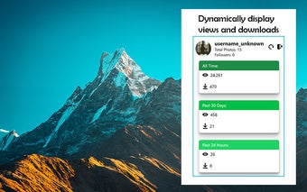 Unsplash Stat Viewer