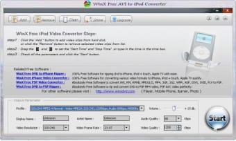 WinX AVI to iPod Video Converter