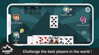 Belote online card game