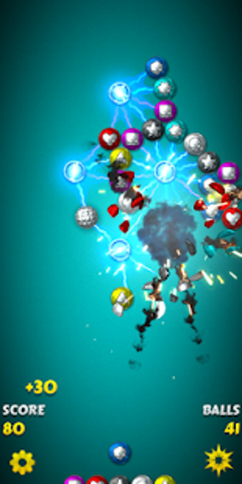 Magnet Balls 2 Free: Match-Three Physics Puzzle