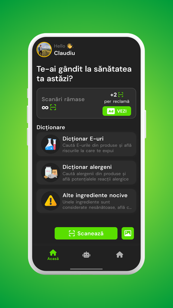 NutriSmart: Scanner Alimente