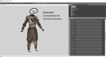 (DISCONTINUED) Bodyslide Conversions for 'Common Armors'