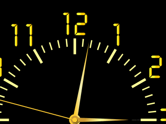 NFS Car Clock Screensaver