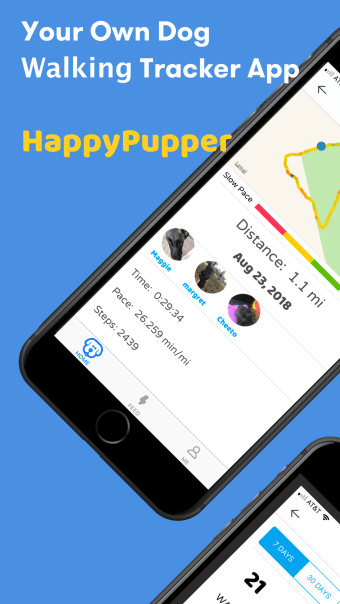 HappyPupper Dog Walker Tracker