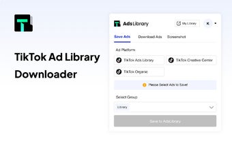 TikTok Ad Library Downloader