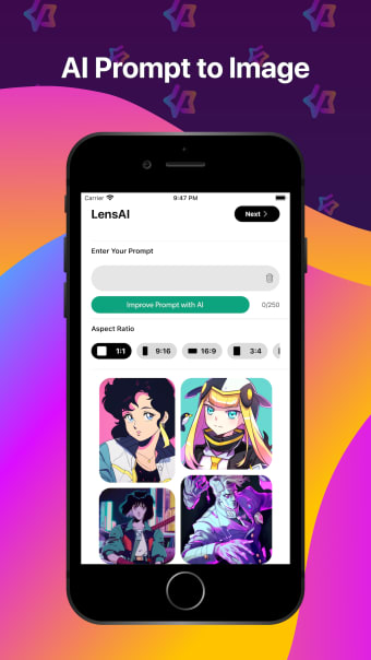 LensAI: Pro AI Art Generator