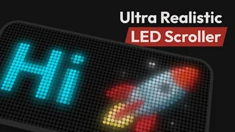 LED Flow: Scroller Banner