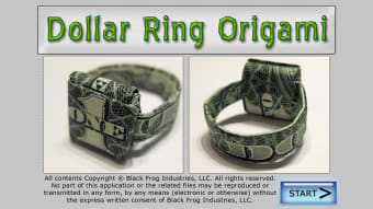 Dollar Ring Origami