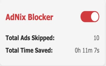 AdNix: YouTube Ad Blocker