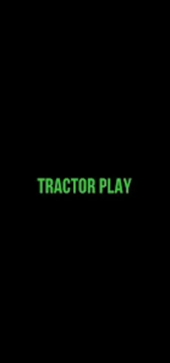 Tractor Play