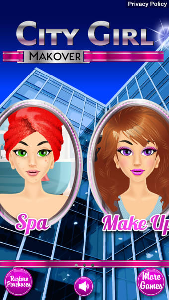 City Girl Makeover - Makeup Girls Spa  Kids Games