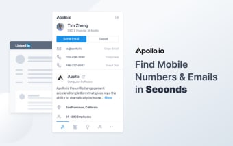 Apollo.io: Email Finder and Open Tracker