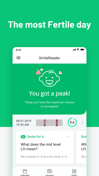 SmileReader - Ovulation tracker Fertility monitor