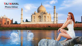 Taj Mahal Photo Editor Frame