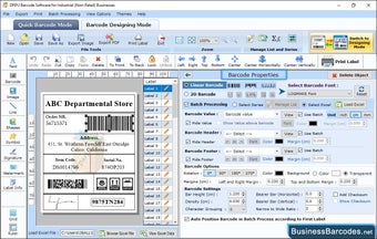 Business Barcodes for Warehousing Industry