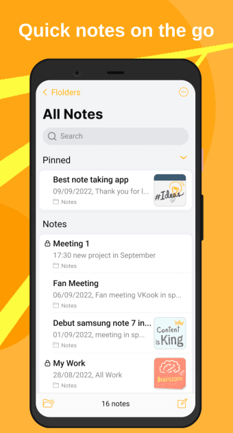 Note iOS 16 - Phone Notes
