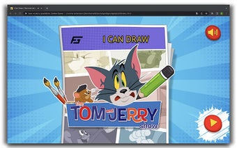 i Can Draw Tom And Jerry - HTML5 Game