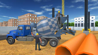 Construction Truck Transport