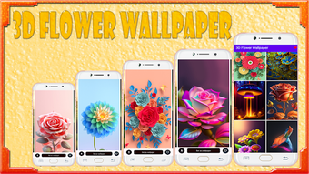 3D Flower Wallpaper